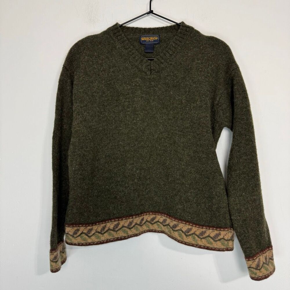 Woolrich Women's Olive Sweater